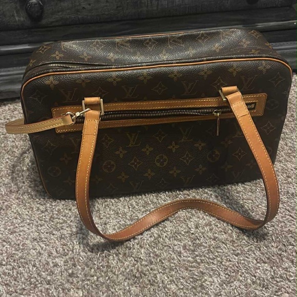 Louis Vuitton Brown and Tan Monogram Pouch - Picture 10 of 11